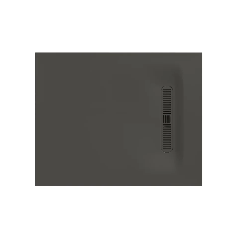 Crosswater Vito Rectangle Shower Tray 800 x 1000 25mm Matt Grey product image - Image 1