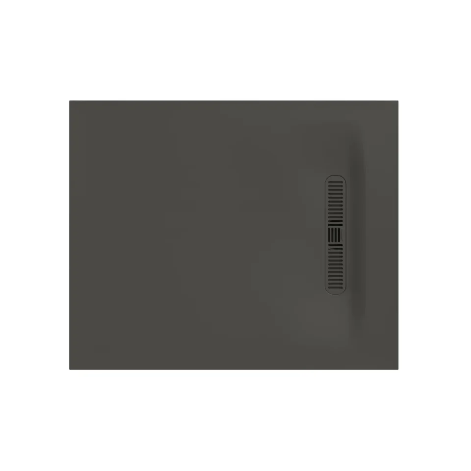 Crosswater Vito Rectangle Shower Tray 900 x 1100 25mm Matt Grey product image - Image 1