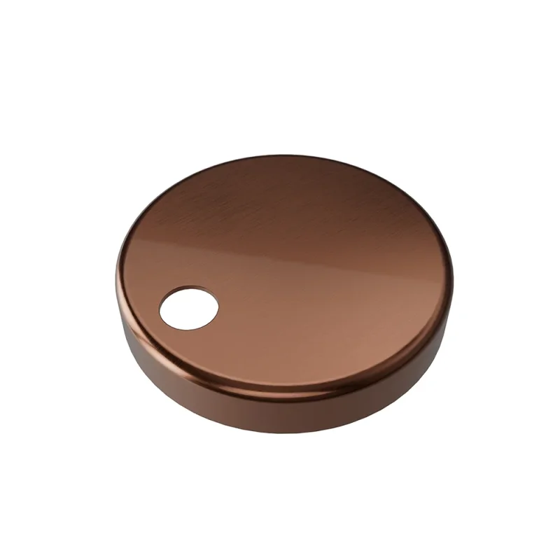 Crosswater Kai Decorative Hinge Cover Brushed Bronze product image - Image 1