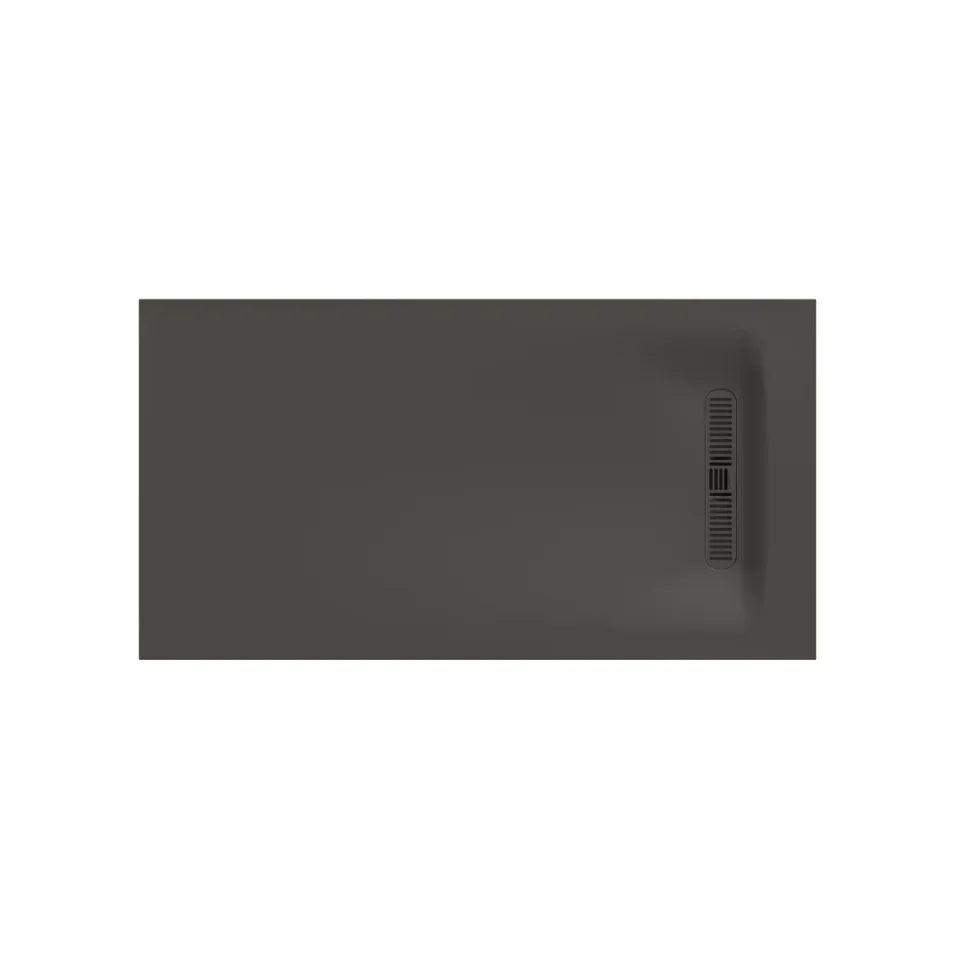 Crosswater Vito Rectangle Shower Tray 800 x 1500 25mm Matt Grey product image - Image 1