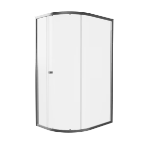 Crosswater 6mm Quadrant Single Door 1000 x 800 Box A Slate