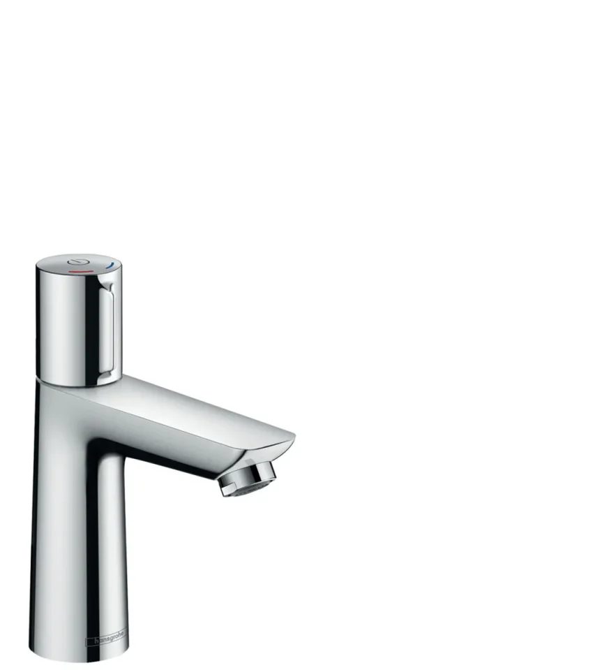 Hansgrohe Talis Select E Basin Mixer 110 With Pop-up Waste Chrome product image - Image 1