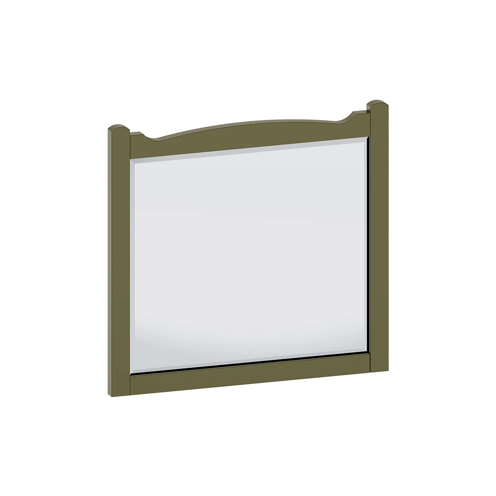 Burlington Guild Mirror 600mm Carlyle Green