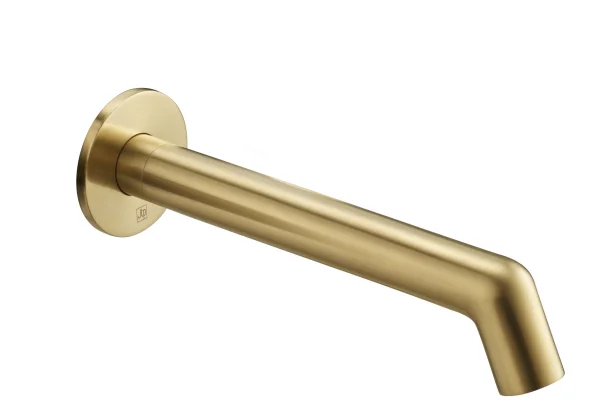 Just Taps Evo Bath Spout Brushed Brass 150mm
