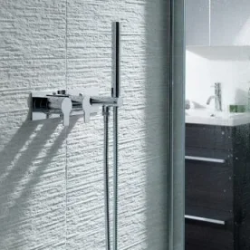 Just Taps Amore Thermostatic Concealed Shower Valve 2 Outlets Wth Handset Chrome product image - Image 1