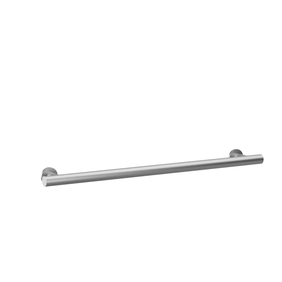 Crosswater Straight Grab Bar 800mm Brushed Nickel product image - Image 1