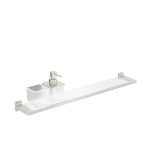 Crosswater Rotar Shelf 600mm Brushed Nickel
