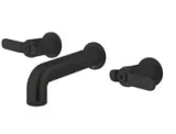 Crosswater Union 3 Hole Trim Set Matt Black product image - Image 1