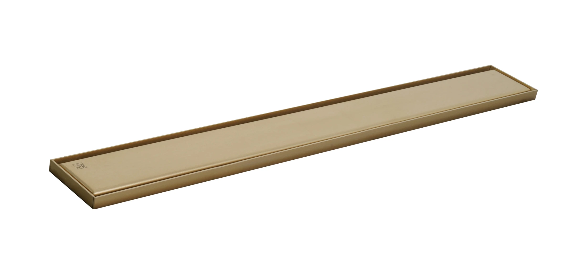 Just Taps Kono Elite Regular Linear Drain Including Membrane 600mm Brushed Brass