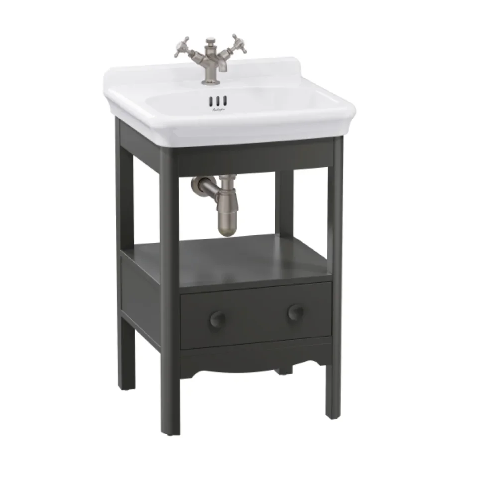 Burlington Guild Basin 560mm 3th White detail view - Image 2