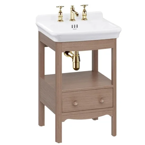 Burlington Guild Basin 560mm 3th White detail view - Image 5