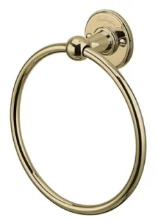 Burlington Towel Ring Gold detail view - Image 2