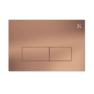 Crosswater Mpro Stainless Steel Flush Plate Brushed Bronze