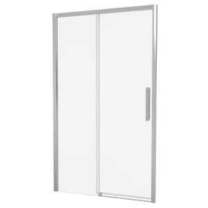 Crosswater Asura 8mm Sliding Door A 1300 Fixed Panel Chrome