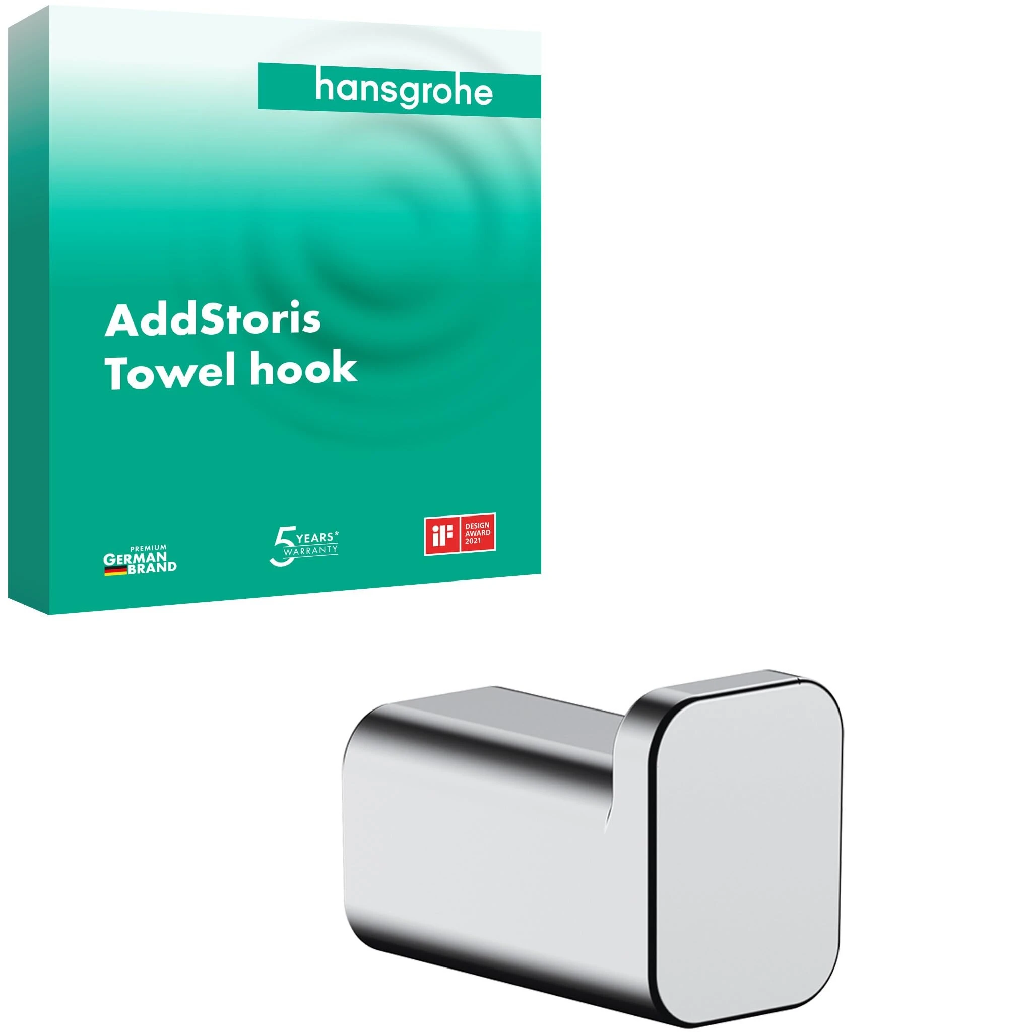 Hansgrohe Addstoris Q Hooks 75 X 45 X 40mm Chrome