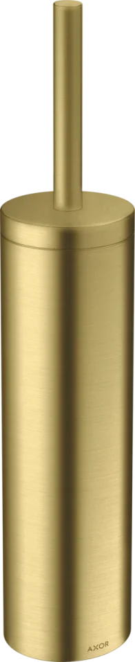 Axor Universal Circular Toilet Brush Holder Wall-mounted Brushed Brass product image - Image 1