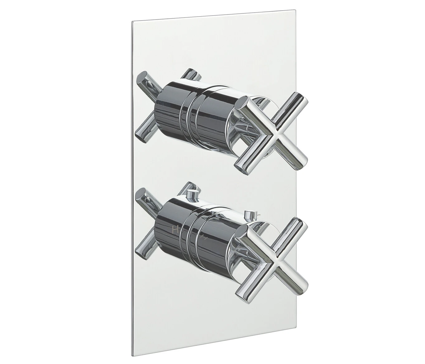 Just Taps Solex Thermostatic Concealed 1 Outlet Shower Valve Chrome
