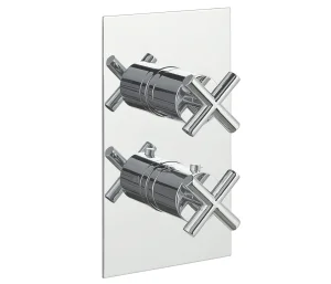 Just Taps Solex Thermostatic Concealed 1 Outlet Shower Valve Chrome