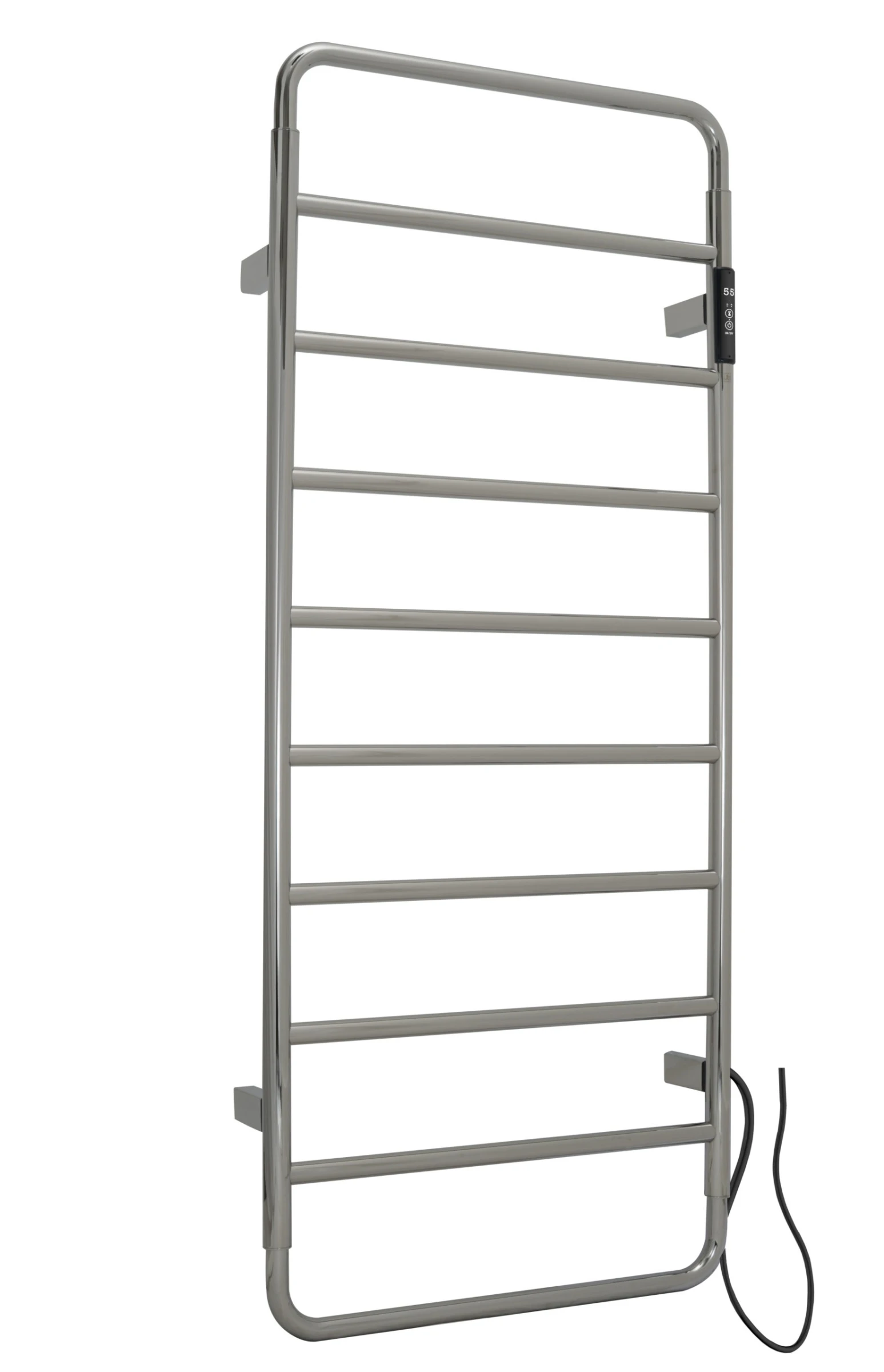 Just Taps Aero Electric Towel Radiator 1130 Stainless Chrome