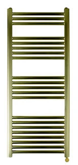 Just Taps Vos Electric Towel Radiator With Thermostat Heating Element 1200x500mm