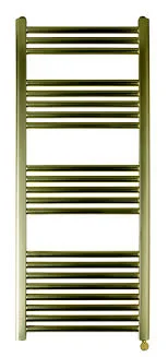 Just Taps Vos Electric Towel Radiator With Thermostat Heating Element 1200x500mm