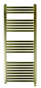 Just Taps Vos Electric Towel Radiator With Thermostat Heating Element 1200x500mm