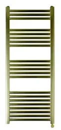 Just Taps Vos Electric Towel Radiator With Thermostat Heating Element 1200x500mm product image - Image 1