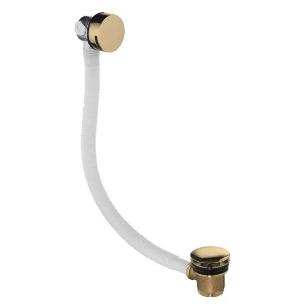 Just Taps Exofil With Click Clack Waste Light Gold