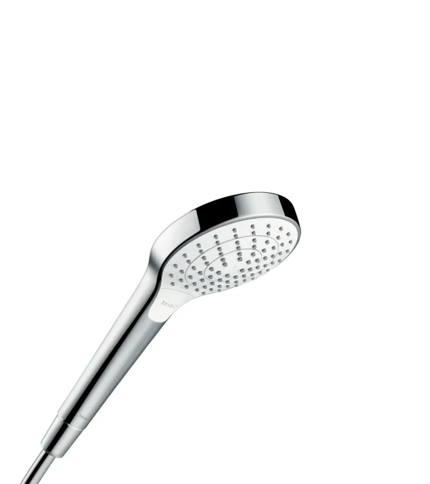 Hansgrohe Croma Select S Hand Shower 110 Vario White/chrome product image - Image 1
