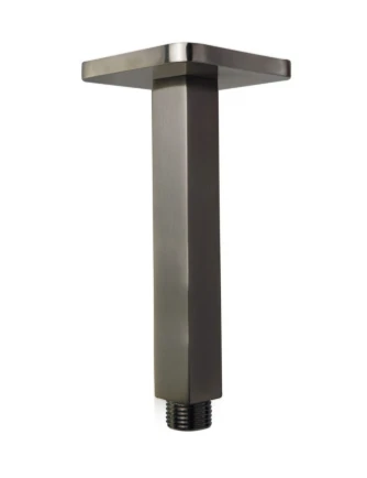 Just Taps Hix Ceiling Shower Arm 150mm Brushed Black