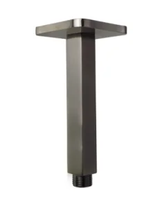 Just Taps Hix Ceiling Shower Arm 150mm Brushed Black