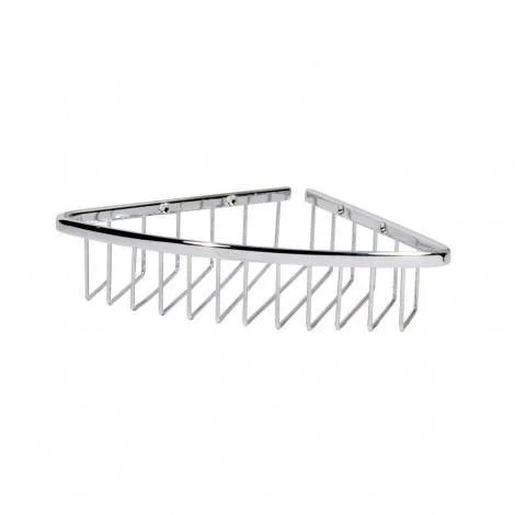 Roper Rhodes Madison Large Corner Basket - Chrome