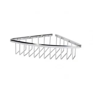Roper Rhodes Madison Large Corner Basket - Chrome