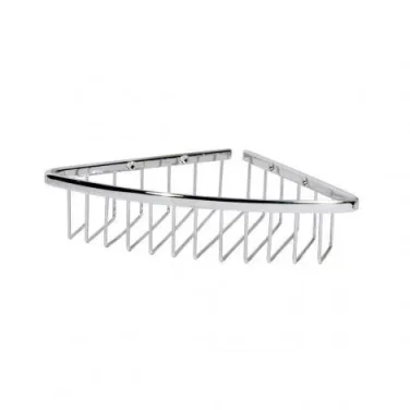 Roper Rhodes Madison Large Corner Basket - Chrome product image - Image 1
