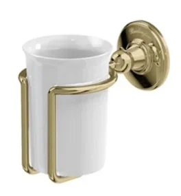 Burlington Tumbler Holder Gold detail view - Image 2