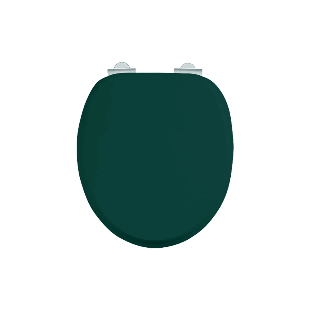 Burlington Soft Close Toilet Seat Matt Green