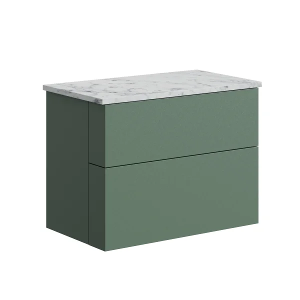 Crosswater Furniture Worktop 810 x 460mm Carrara Marble