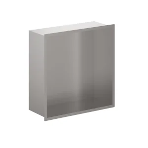 Crosswater Niches 305 X 305mm Brushed Stainless