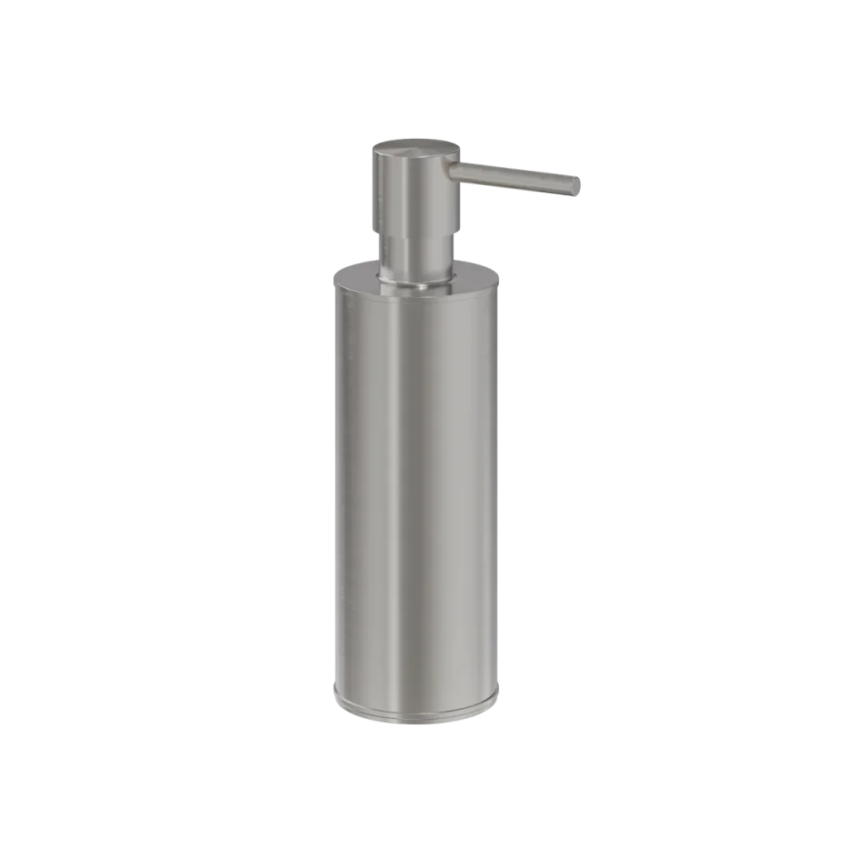 Crosswater Mpro Freestanding Soap Dispenser Stainless Steel Effect product image - Image 1