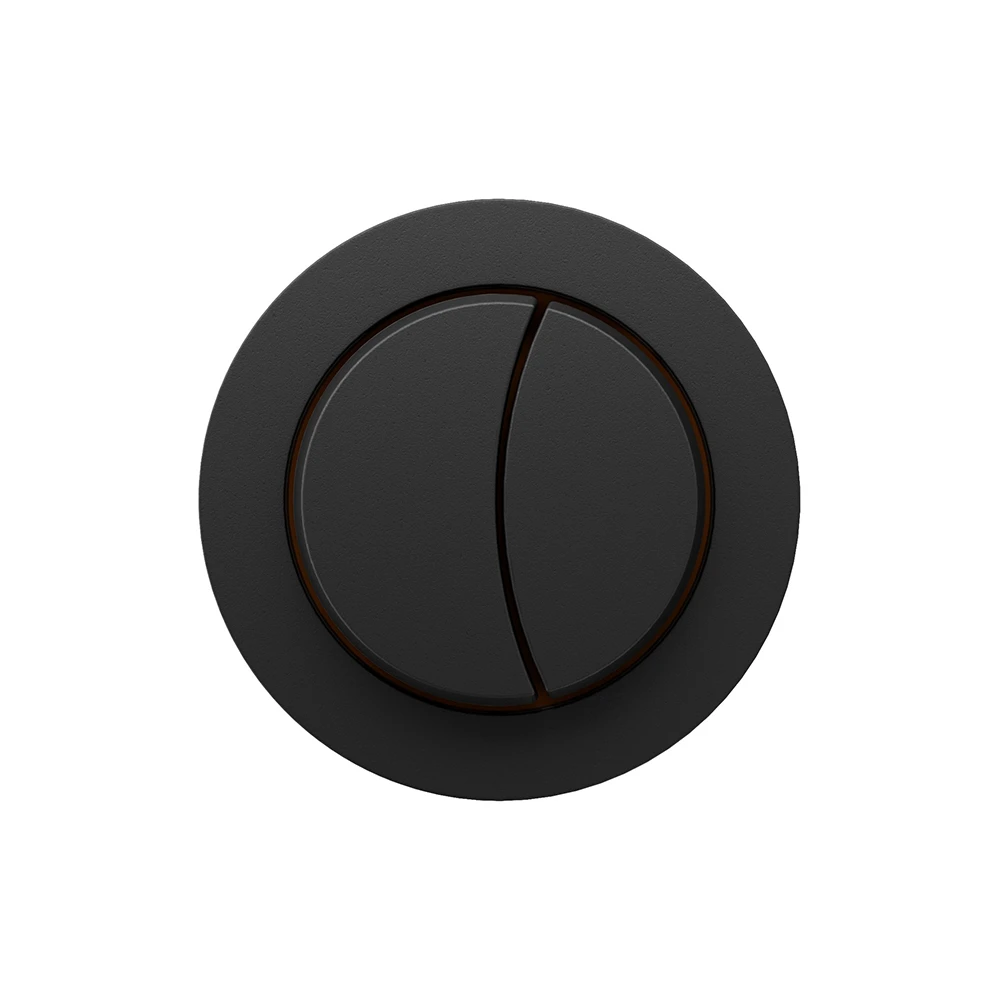 Crosswater Flush Button & Cable Matt Black