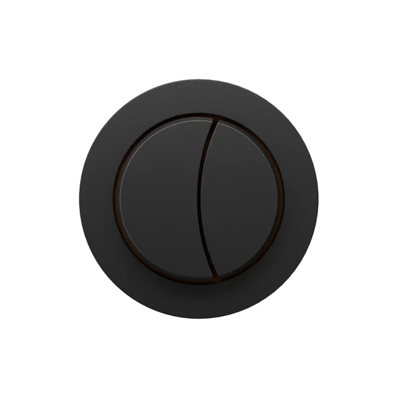 Crosswater Flush Button & Cable Matt Black product image - Image 1