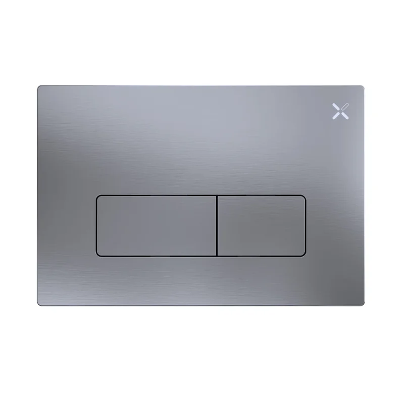Crosswater Mpro Flush Plate Brushed Stainless product image - Image 1