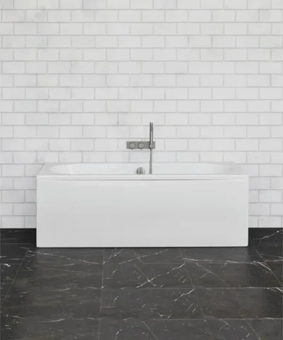 Crosswater Verge Double Ended Acrylic Bath 1800 x 750mm detail view - Image 3