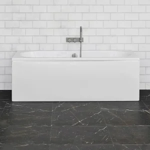 Crosswater Verge Double Ended Acrylic Bath 1800 x 750mm