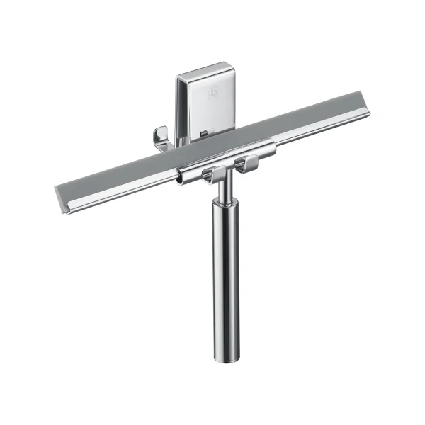 JTP Squeegee and double sided hook Chrome