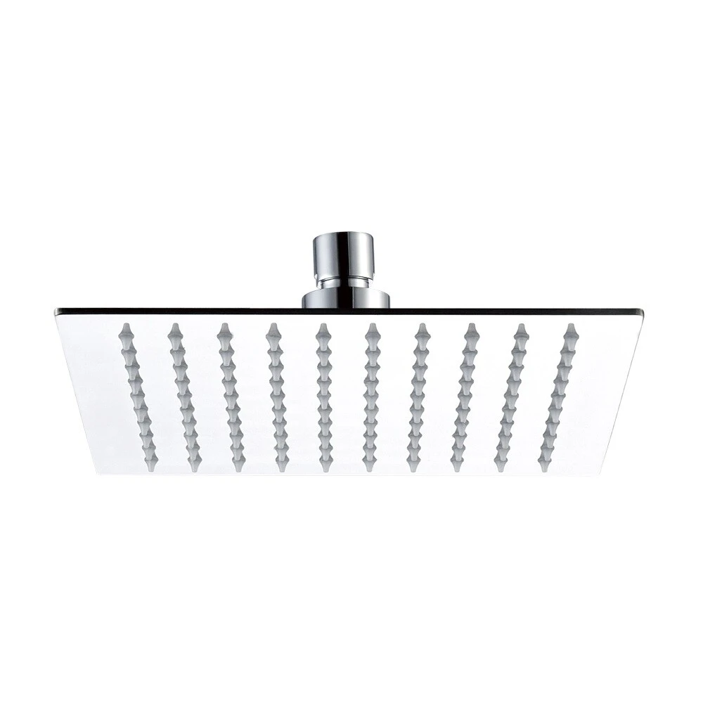 Just Taps Glide Ultra-Thin Square Shower Head 400mm Chrome