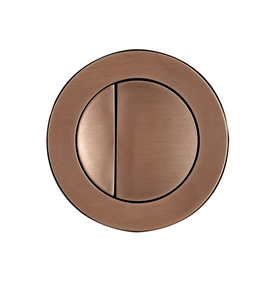 Roper Rhodes Round Flush Button Brushed Bronze product image - Image 1