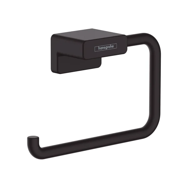 Hansgrohe Addstoris Q Towel Ring 140 X 45 X 200mm Black - Matt