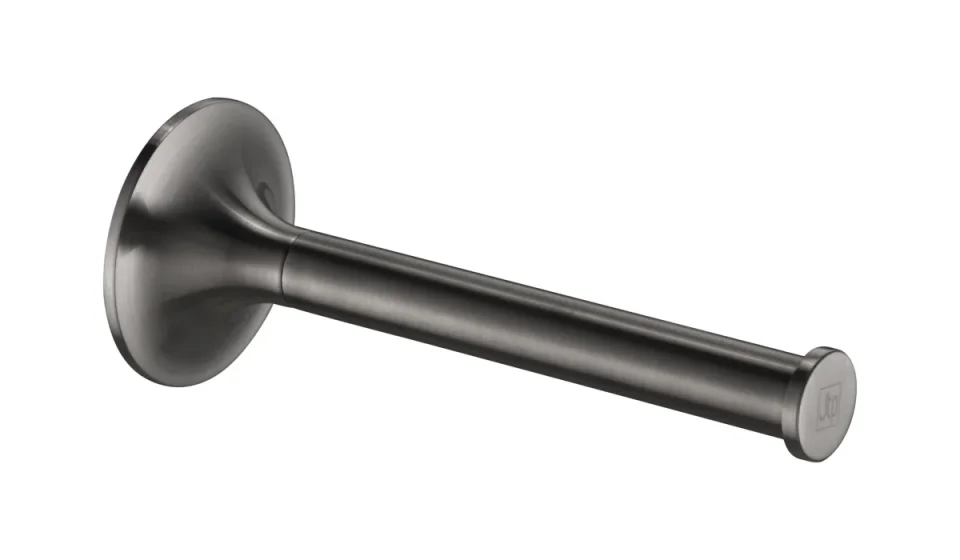 Just Taps Kono Toilet Roll Holder Spare Brushed Black product image - Image 1