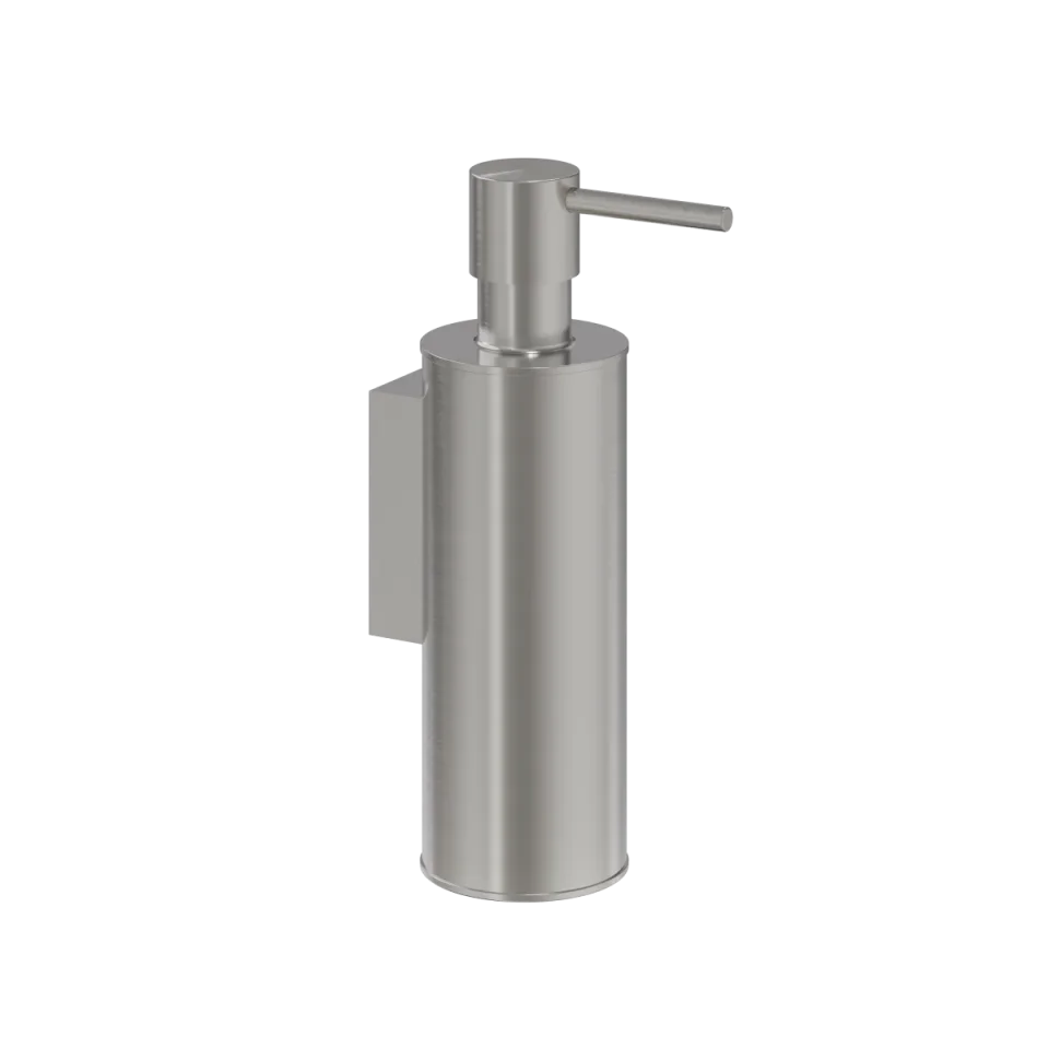 Crosswater MPRO Wall Soap Dispenser Brushed Nickel product image - Image 1